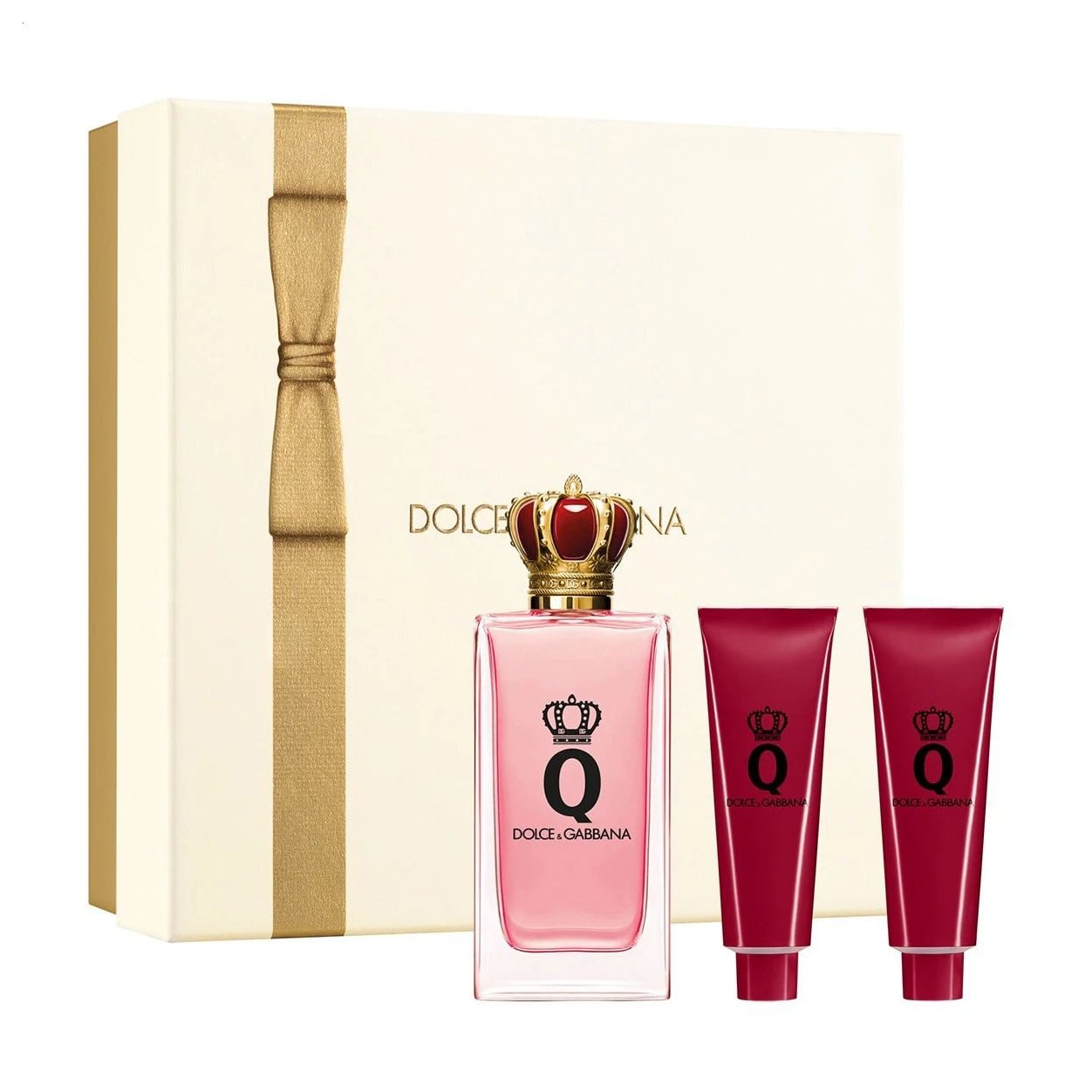 Парфумований набір жіночий Dolce &amp; Gabbana Q By Dolce &amp; Gabbana (парфумована вода, 100 мл + гель для душу, 50 мл + лосьйон для тіла, 50 мл)