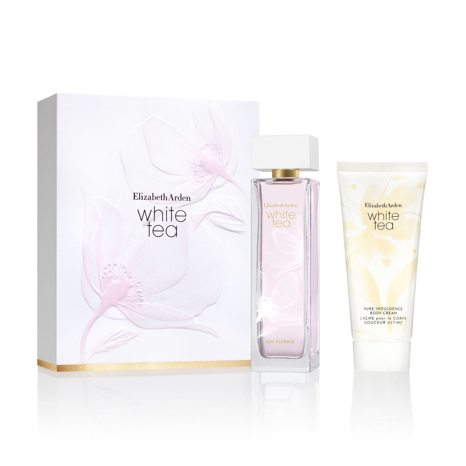 Парфумований набір жіночий Elizabeth Arden White Tea Eau Florale (туалетна вода, 100 мл + крем для тіла, 100 мл)