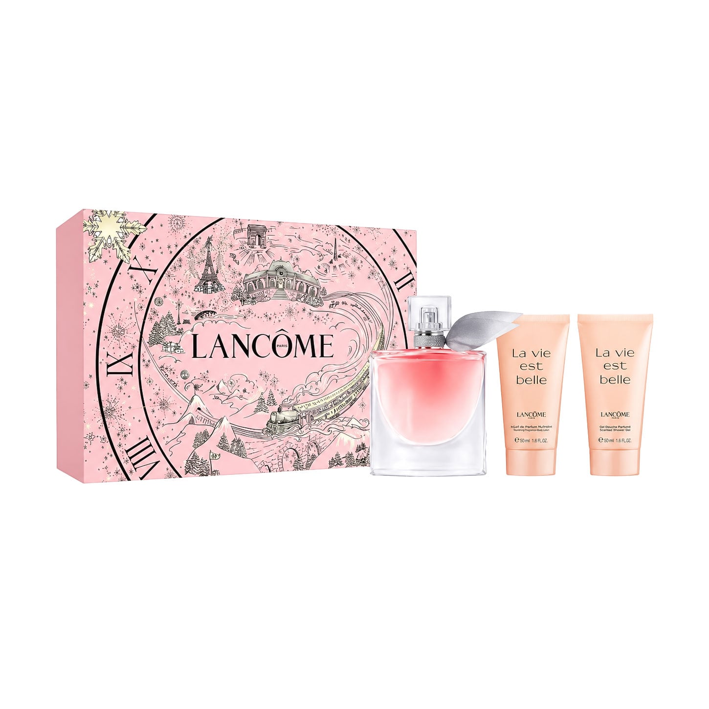 Парфумований набір жіночий Lancome La Vie Est Belle (парфумована вода, 30 мл + гель для душу, 50 мл + лосьйон, 50 мл)